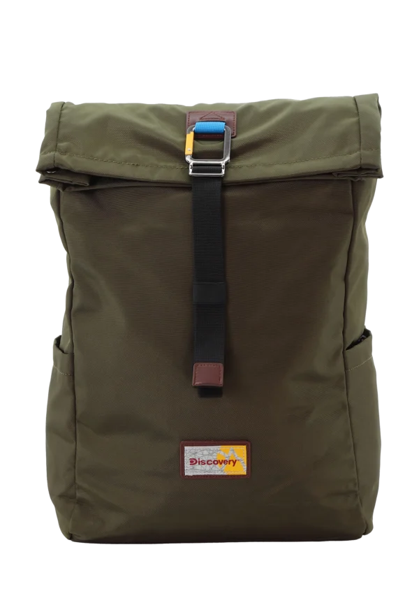 Roll top backpack 15l khaki